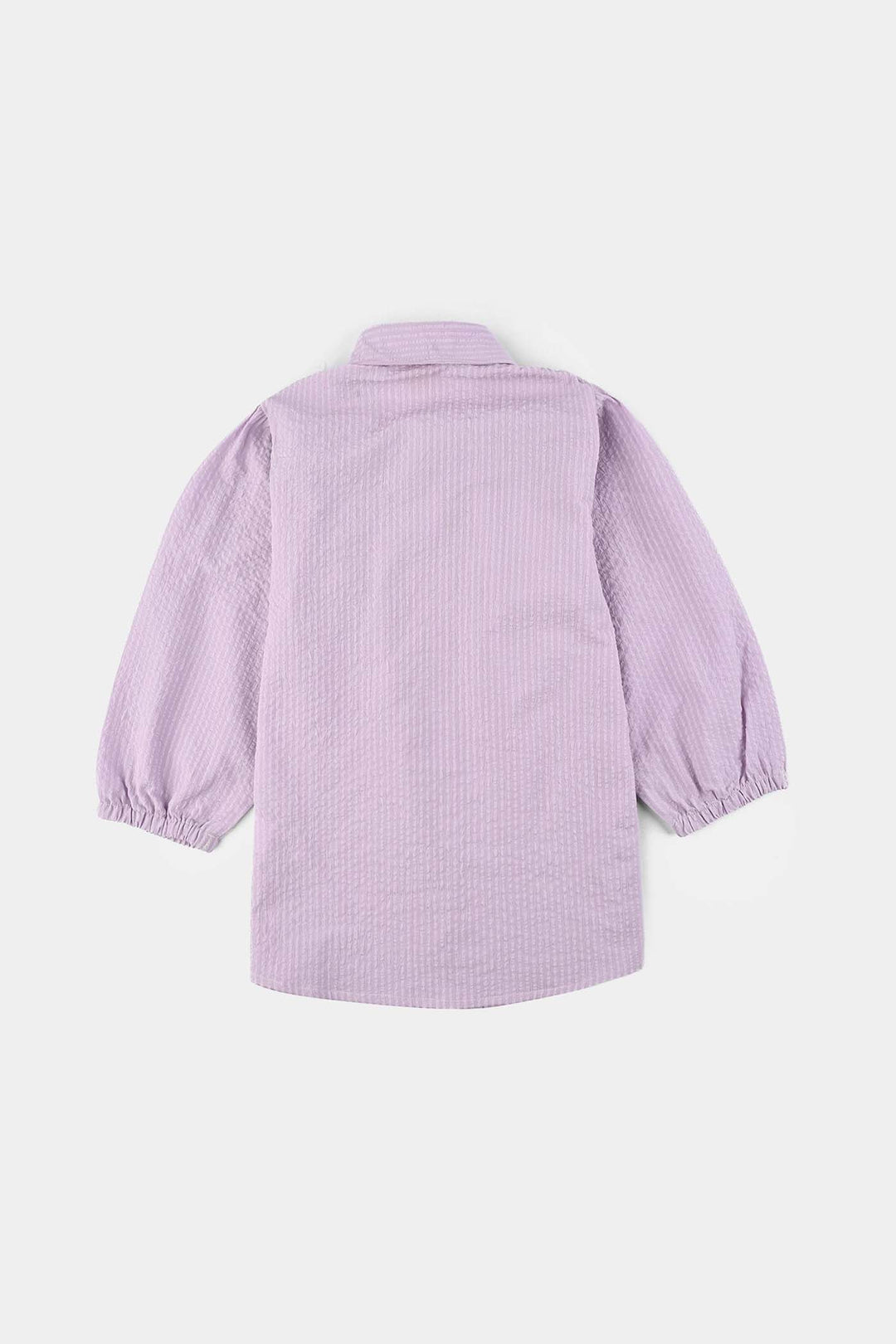 Girls Poly Jersey Top Lavender Love-Purple