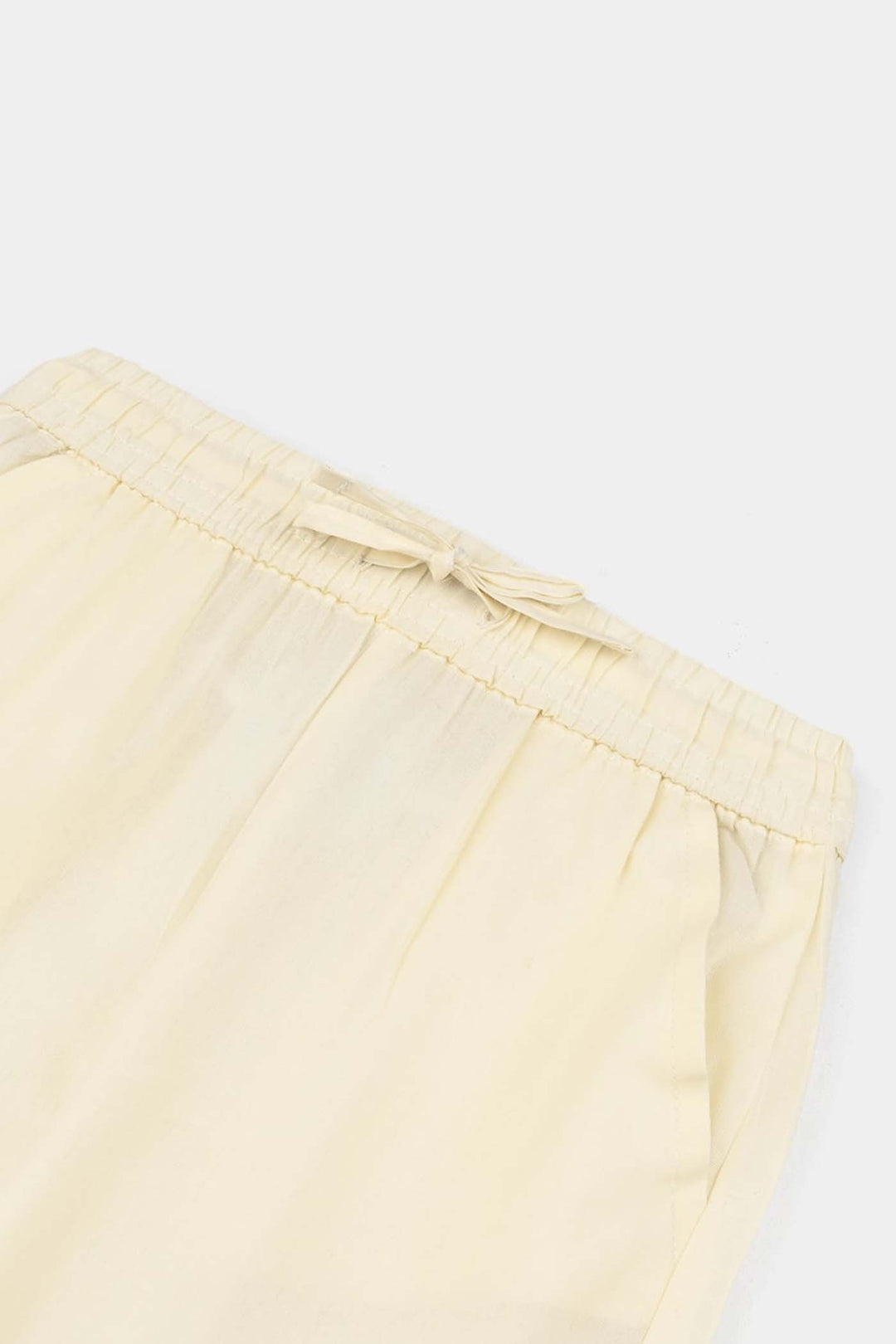 Boys Poly Viscose Pajama - Off White