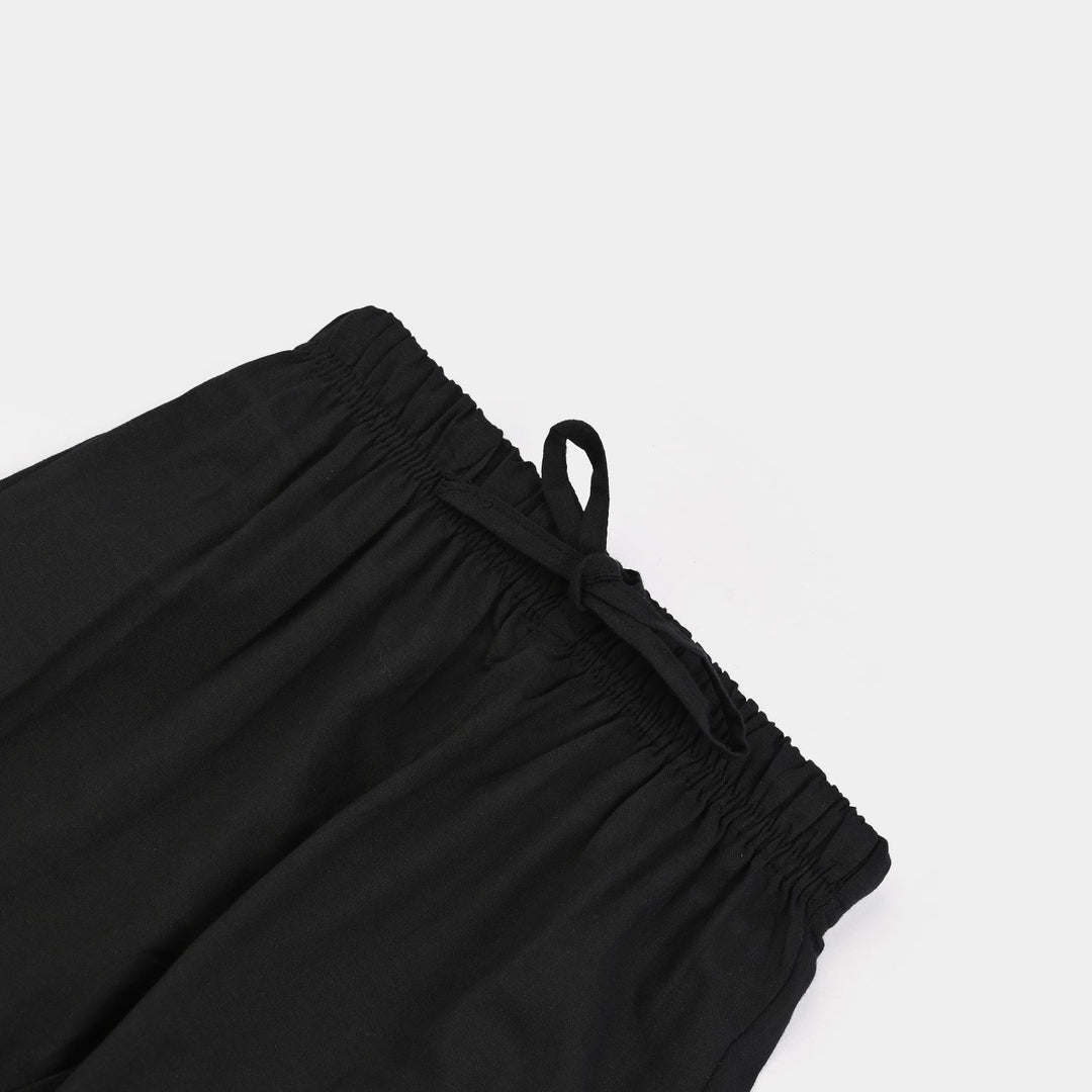 Infant Boys Cotton Pajama-BLACK