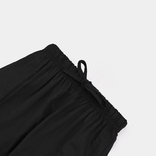 Infant Boys Cotton Pajama-BLACK