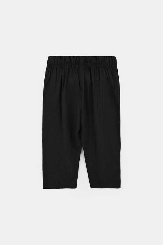 Infant Boys Cotton Pajama-BLACK