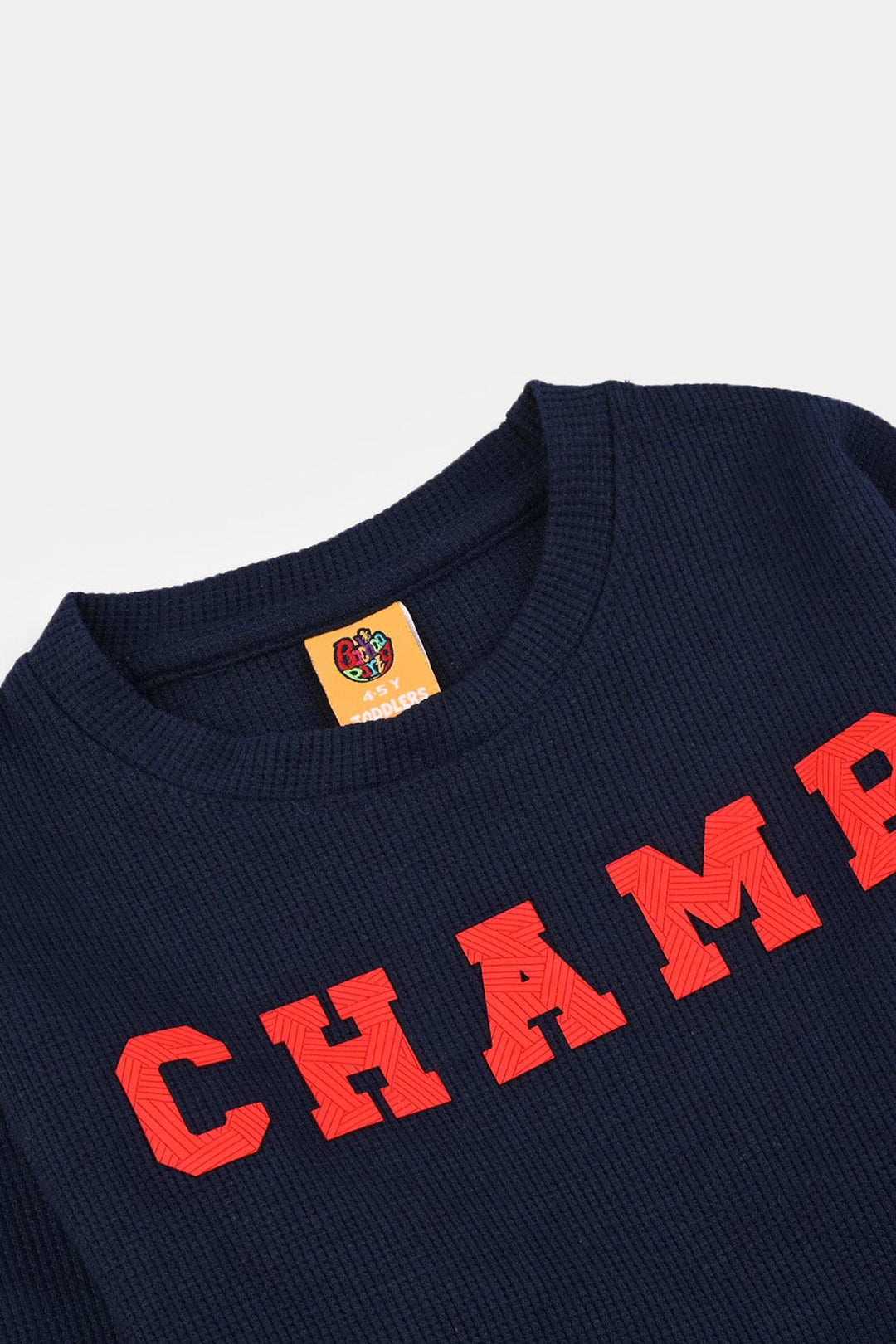 Boys Thermal Sweatshirt Champ-NAVY