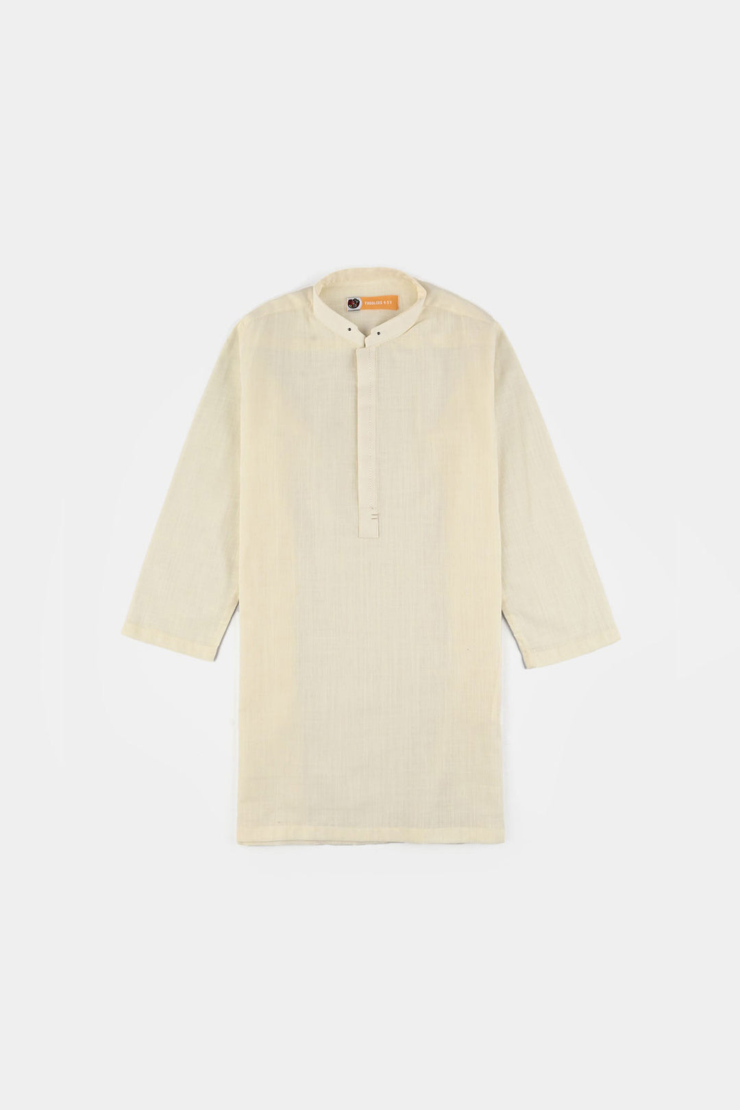 Boys Cotton Slub 3Piece Suit (Blended)-Off.White