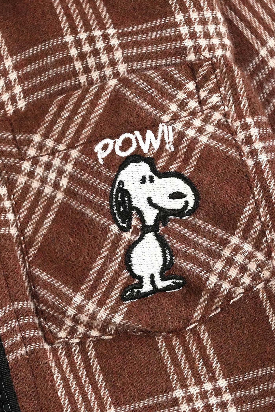 Infant Boys Flannel Shirt-Brown Check