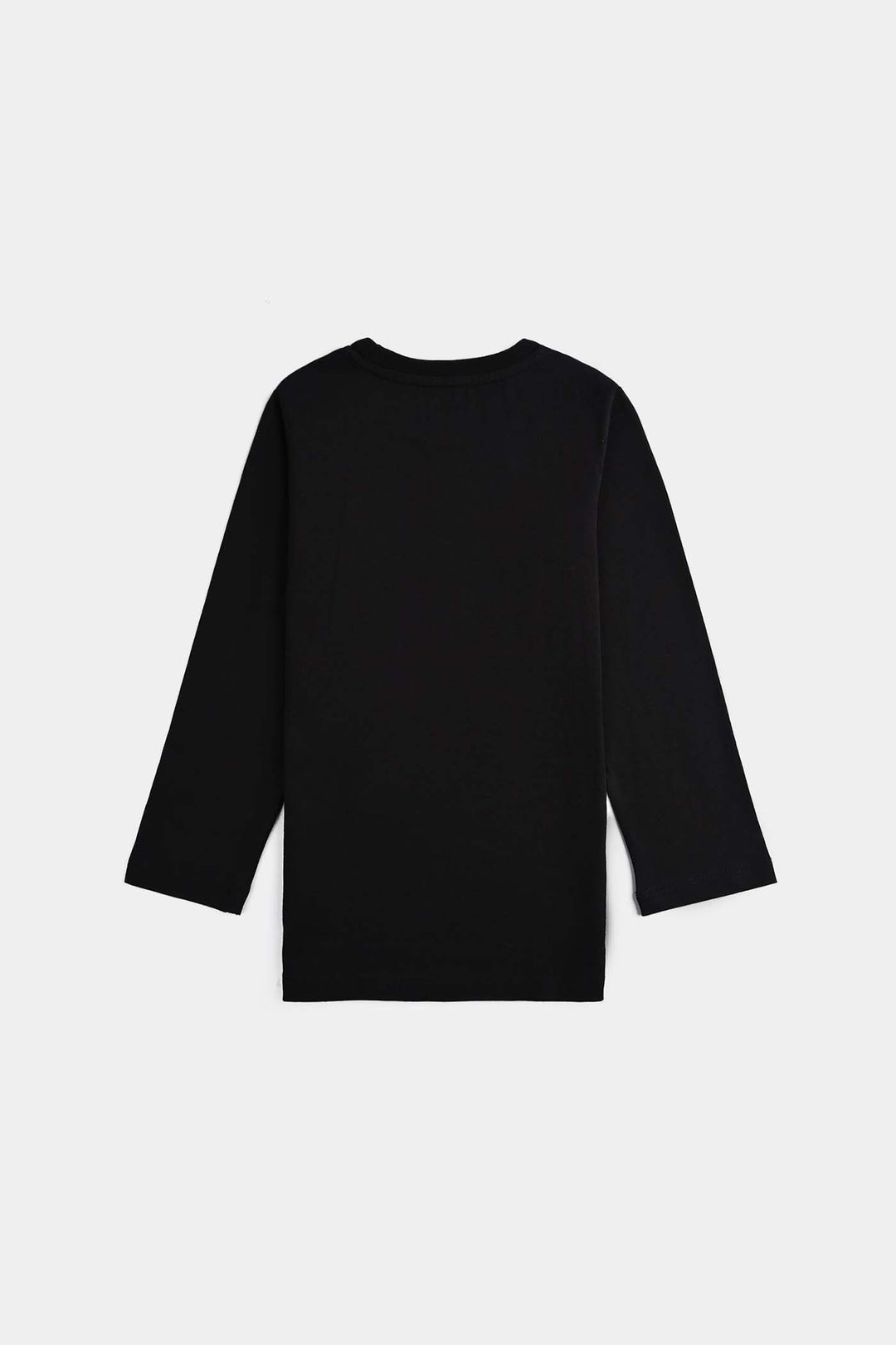 Girls Jersey/Terry T-Shirt F/S Big SIS-BLACK