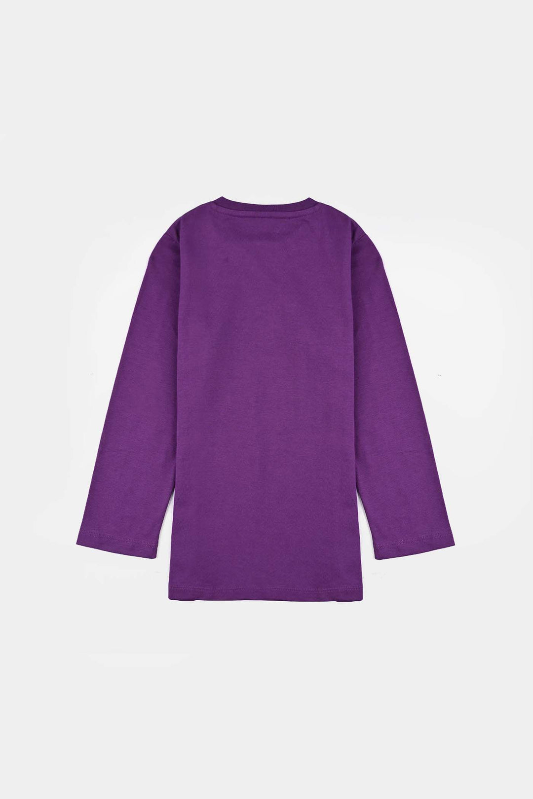 Girls Jersey/Terry T-Shirt My Mother Is Out Of This World-Purple Magic
