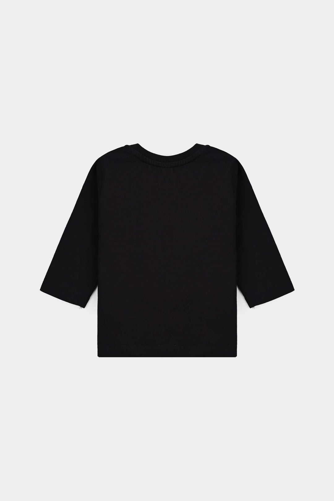 Infant Boys Jersey/Terry T-Shirt Cousins Crew-BLACK