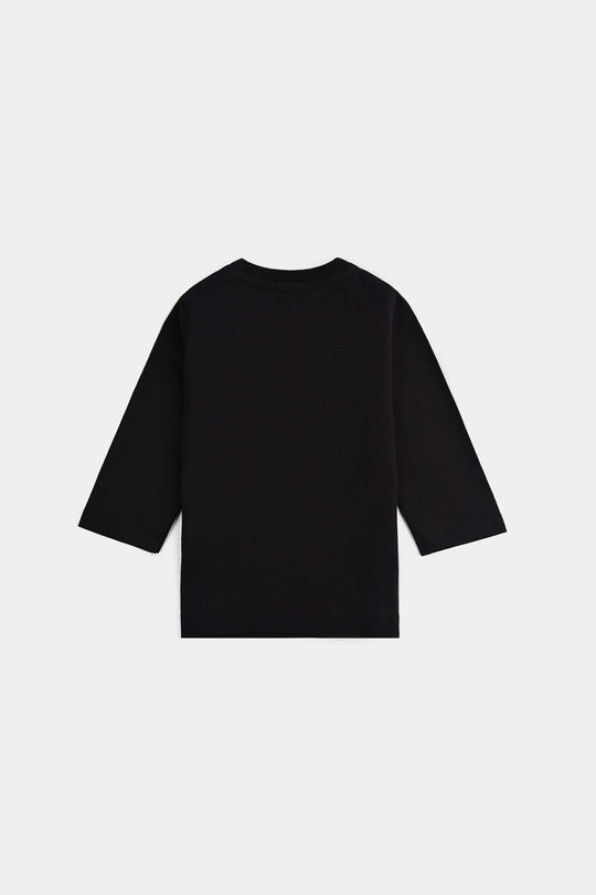 Infant Boys Jersey/Terry T-Shirt Amazing Nephew-BLACK