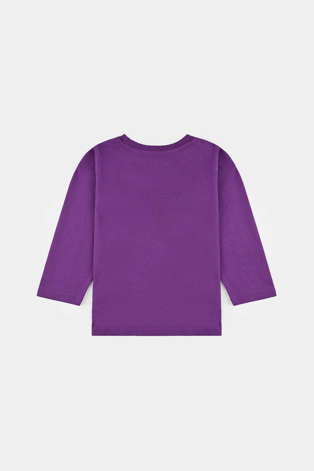Infant Girls Jersey/Terry T-Shirt My Mother Is Out Of This World-Purple Magic