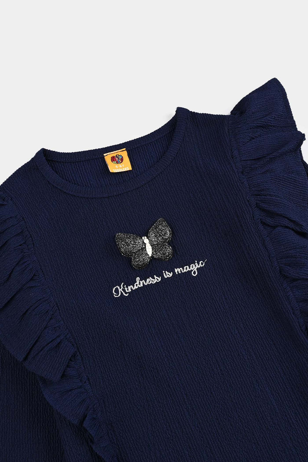 Girls Poly Crinkle 2 Piece KINDNESS IS MAGIC-Blue