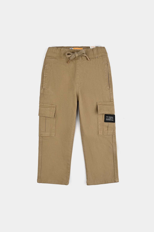 Boys Cotton Twill Pant Stay Original