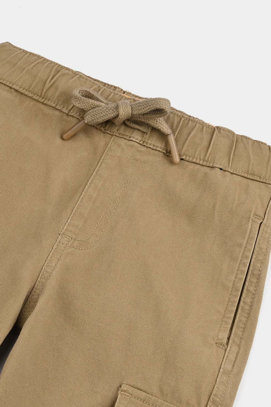 Boys Cotton Twill Pant Stay Original
