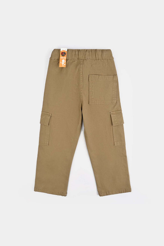 Boys Cotton Twill Pant Stay Original