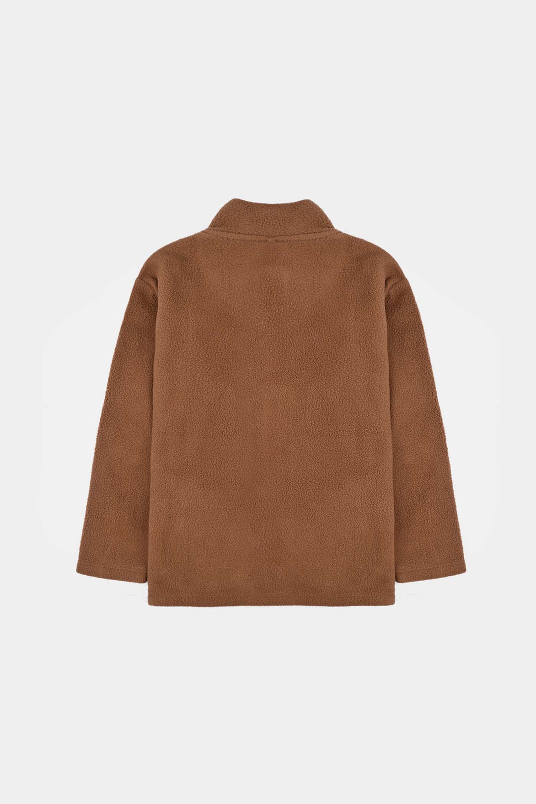 Boys Fleece Jacket Champion-BROWN