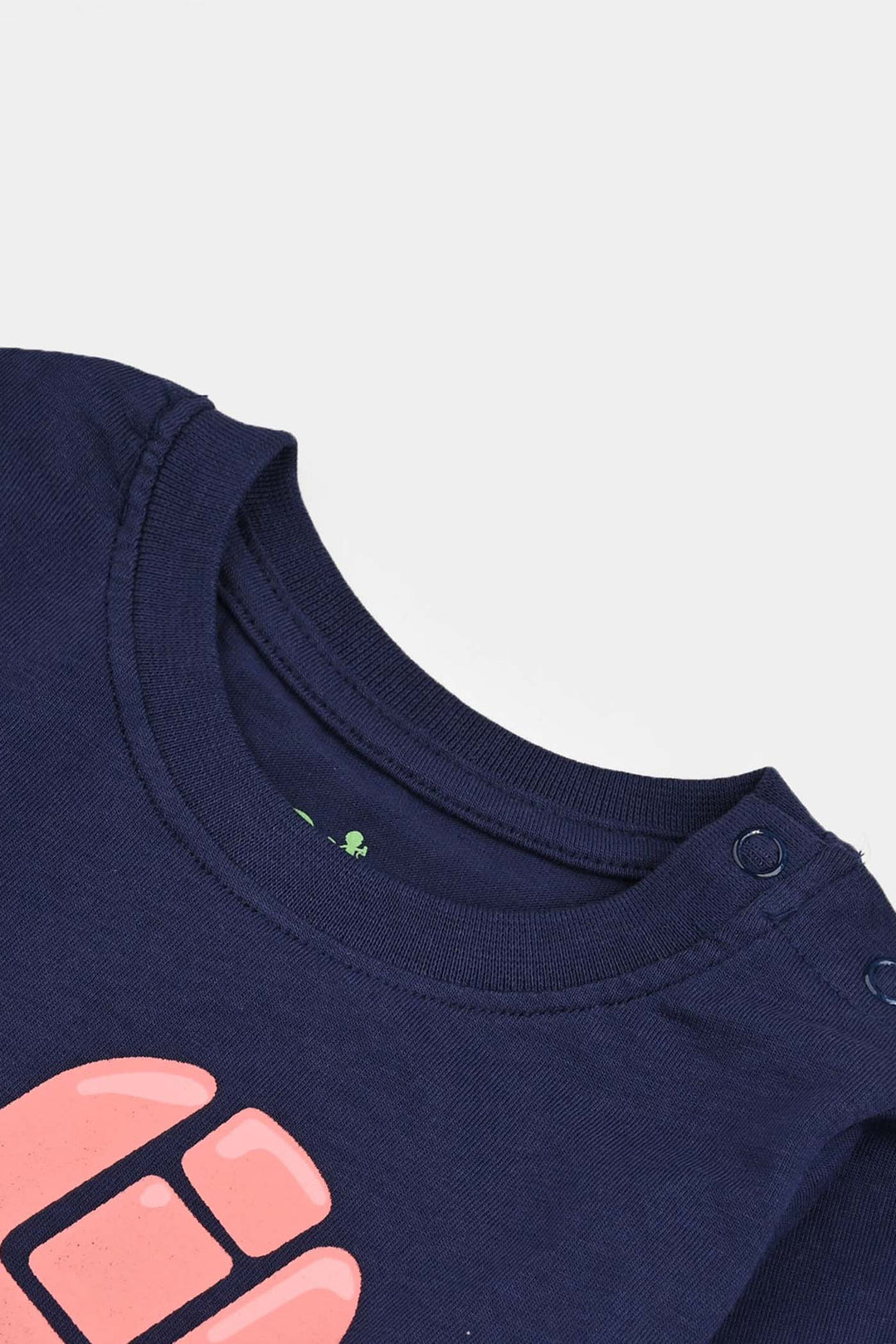 Infant Girls Jersey/Terry T-Shirt F/S Lil SIS-PURPLE