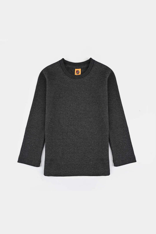 Unisex Thermal Inner Wear Suit - CHARCOAL