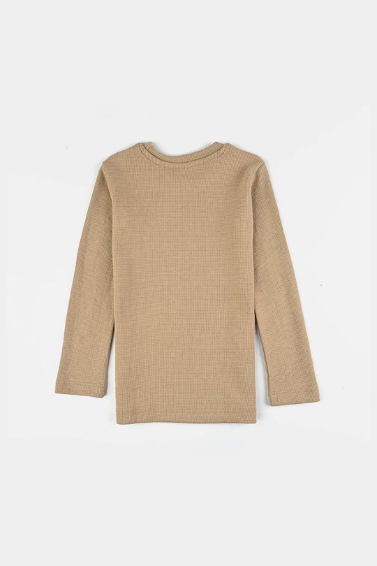 Unisex Thermal Inner Wear Suit - BEIGE