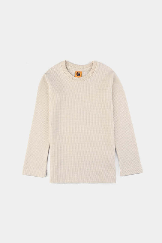 Boys Thermal Inner Wear Suit - Off White