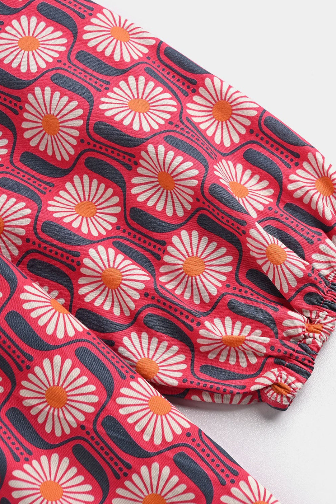 Girls Cotton Co-Ord Set - Pink