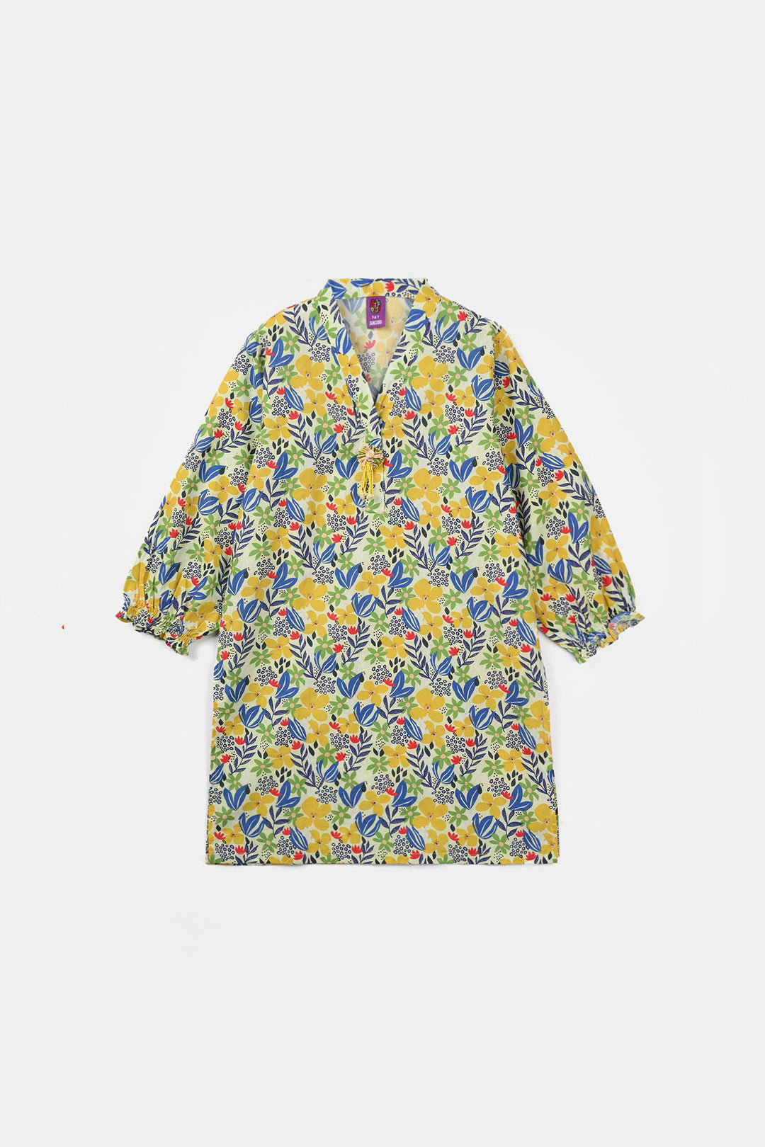 Girls Cotton Printed 2Pcs - Multi