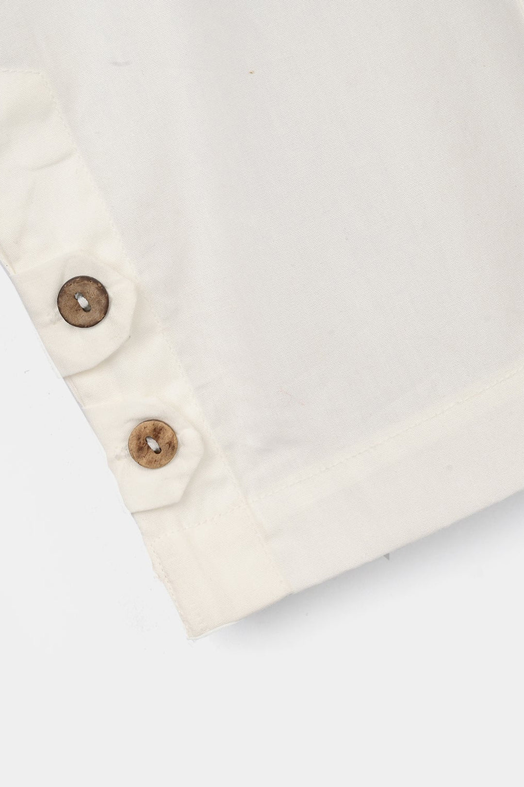 Girls Cotton Pants - White
