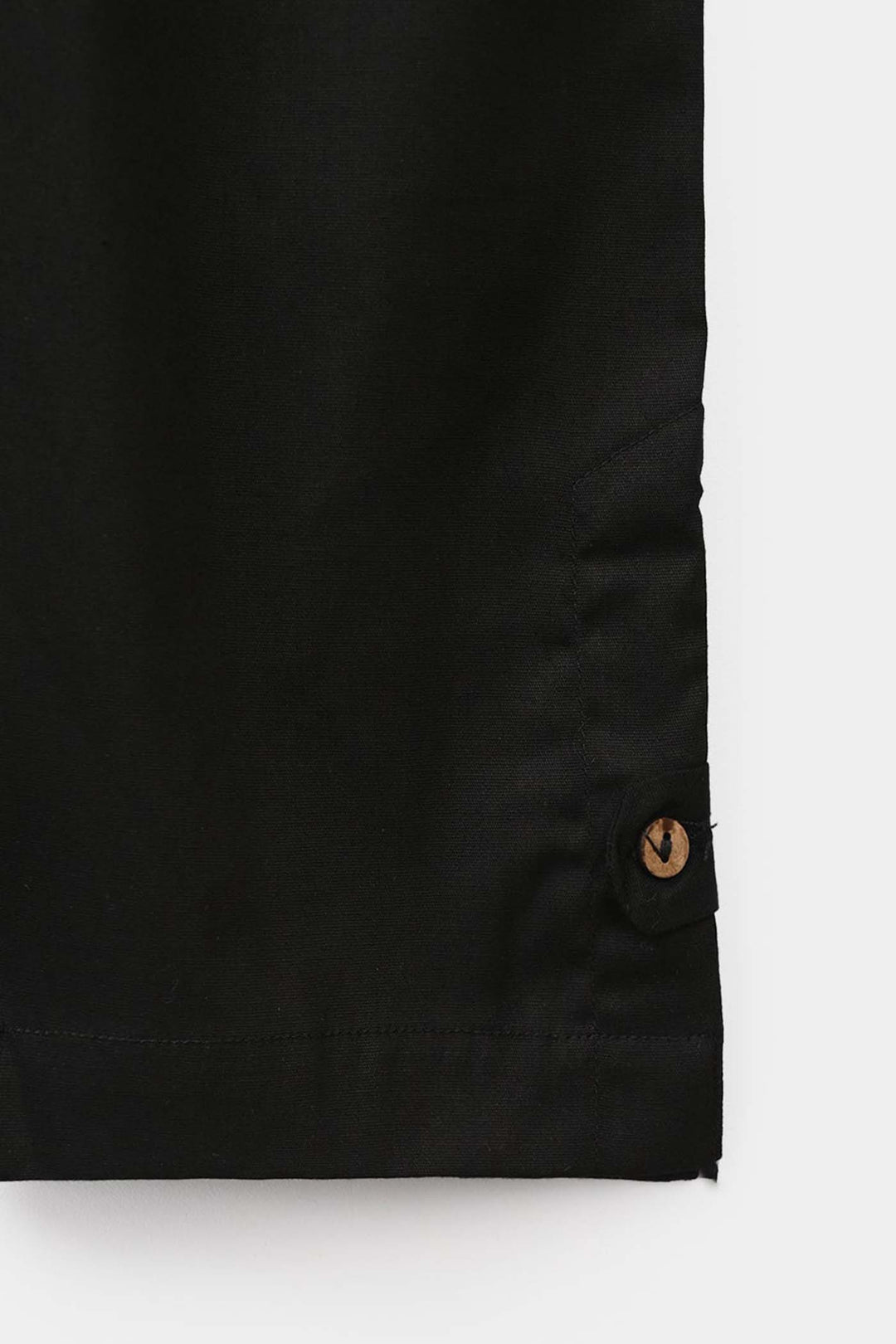 Infant Girls Cotton Pant - Black