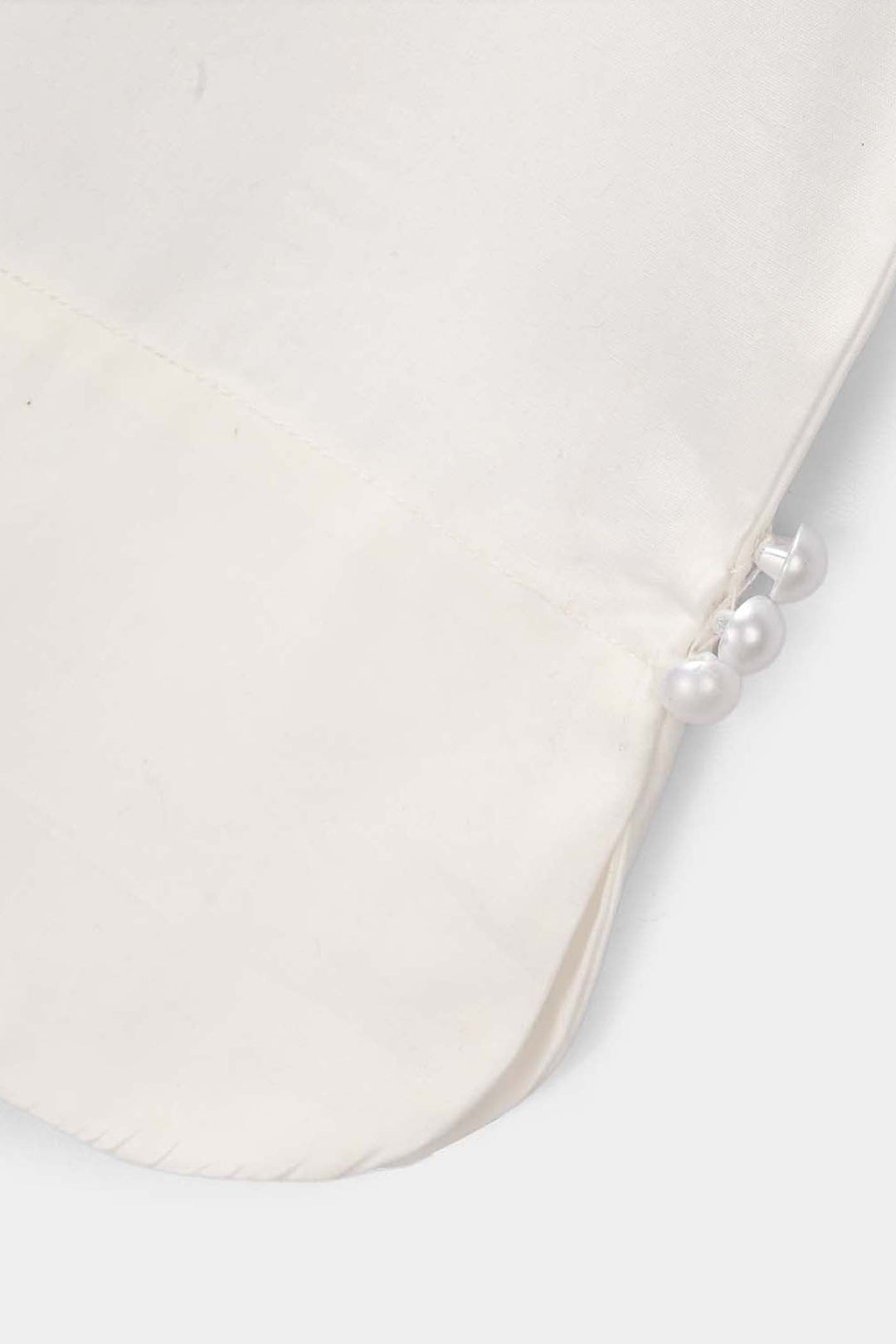 Infant Girls Cotton Culottes Round (White)