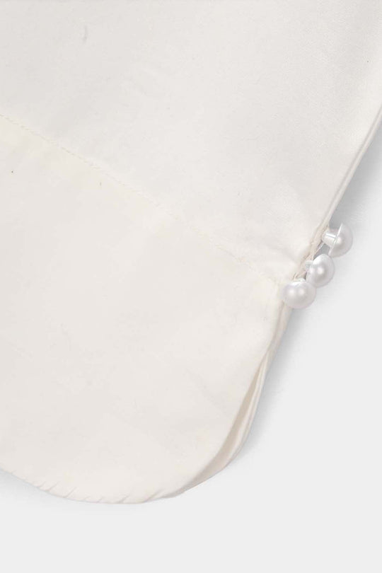 Infant Girls Cotton Culottes Round (White)