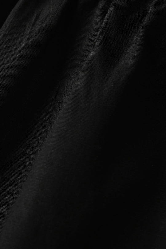 Infant Girls Cotton Culottes Pant Box - Black