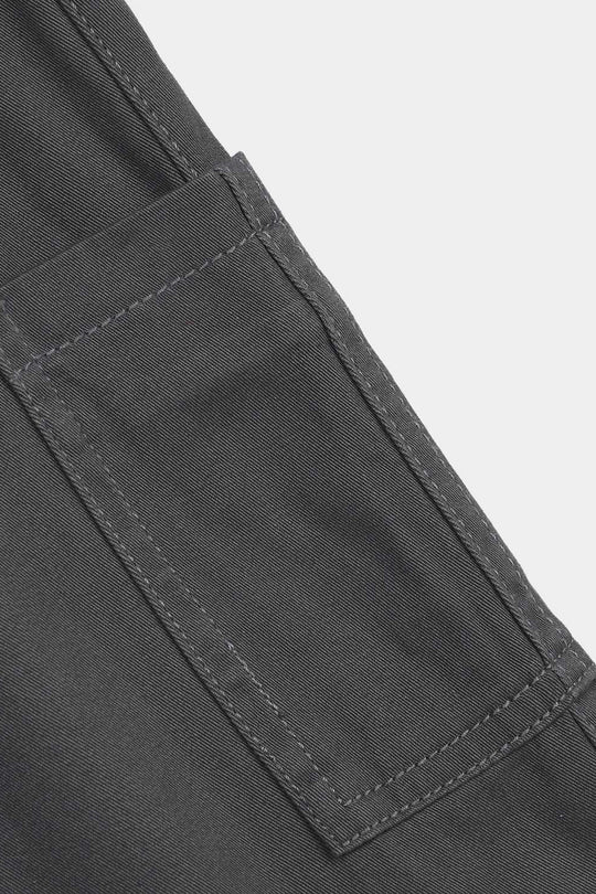 Boys Cotton Twill Pant – Dark Grey