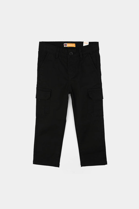 Boys Twill Pants Gauge - BLACK