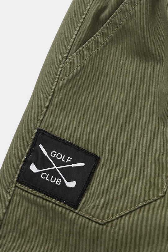 Boys Twill Pants Golf - Green