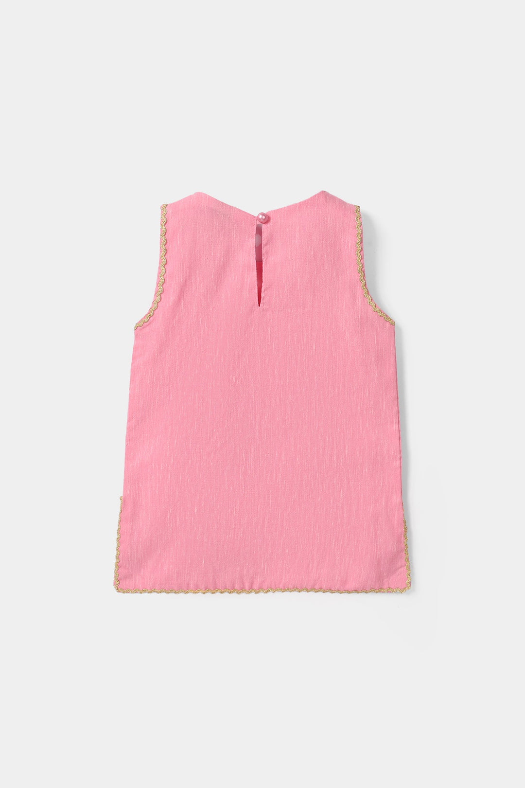 Infant Girls Poly Viscos 2Pcs Shingaar - Pink