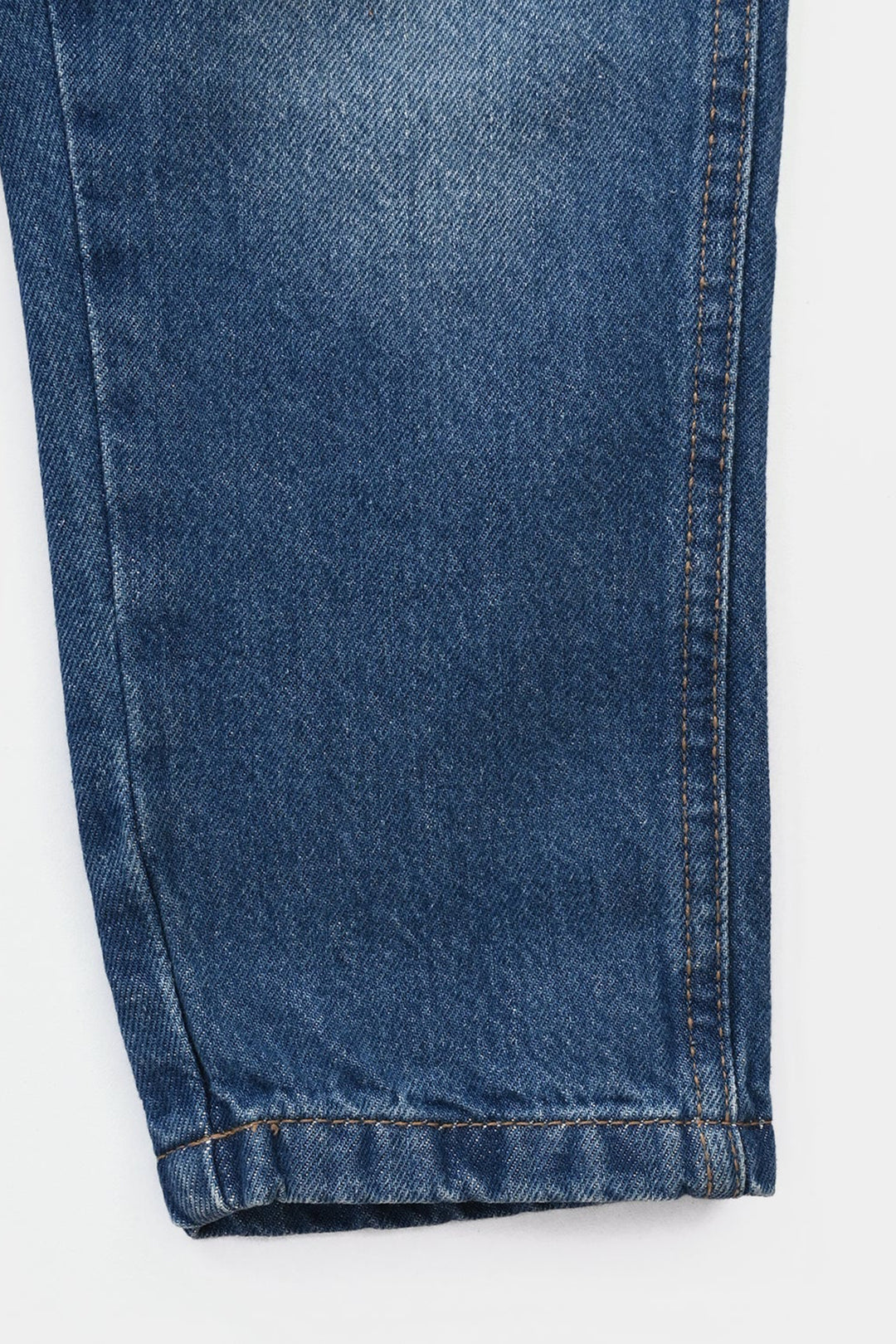 Boys Denim Stretch Pants (NYC SKATE) - Mid Blue