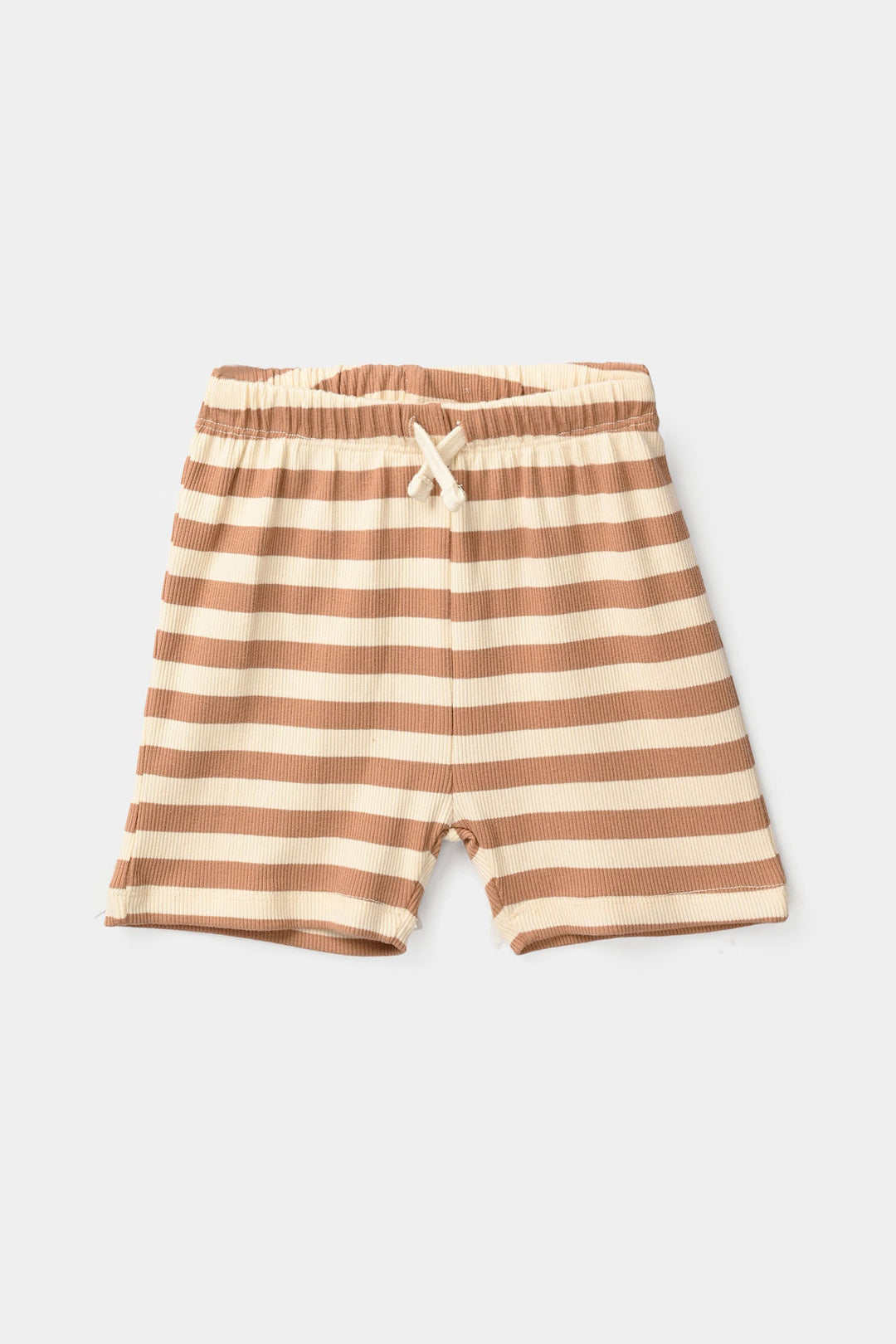 Infant Boys Rib Knitted Suit - Brown