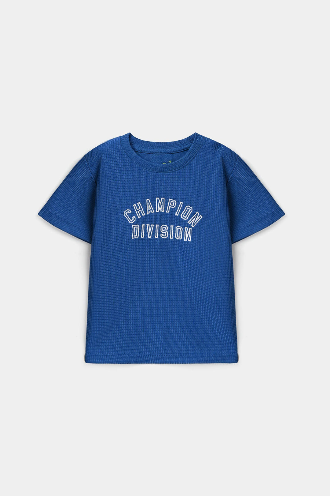 Infant Boys Poly Jersey Knitted Suit (CHAMPION) - Navy