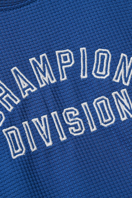 Infant Boys Poly Jersey Knitted Suit (CHAMPION) - Navy