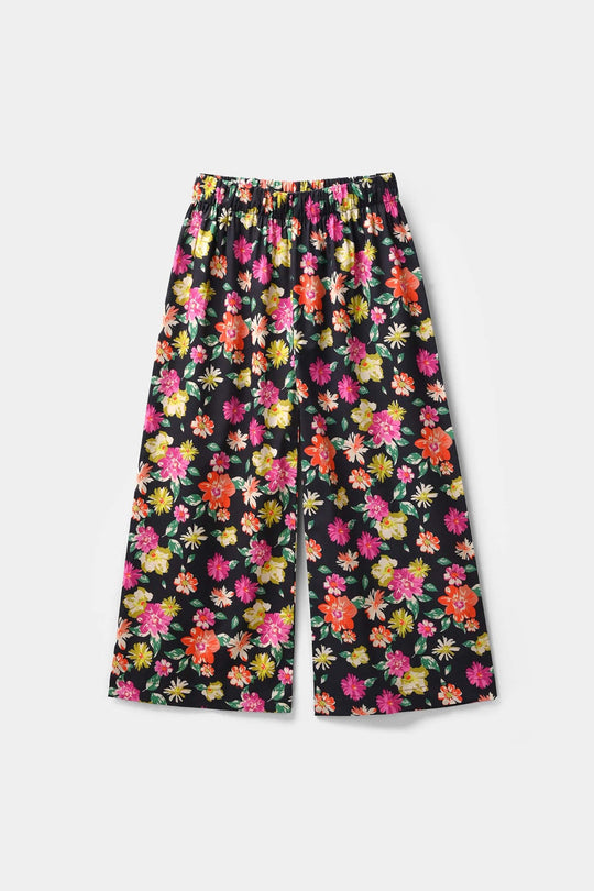 Girls Cotton Printed 2Pcs Raspberry - Multi
