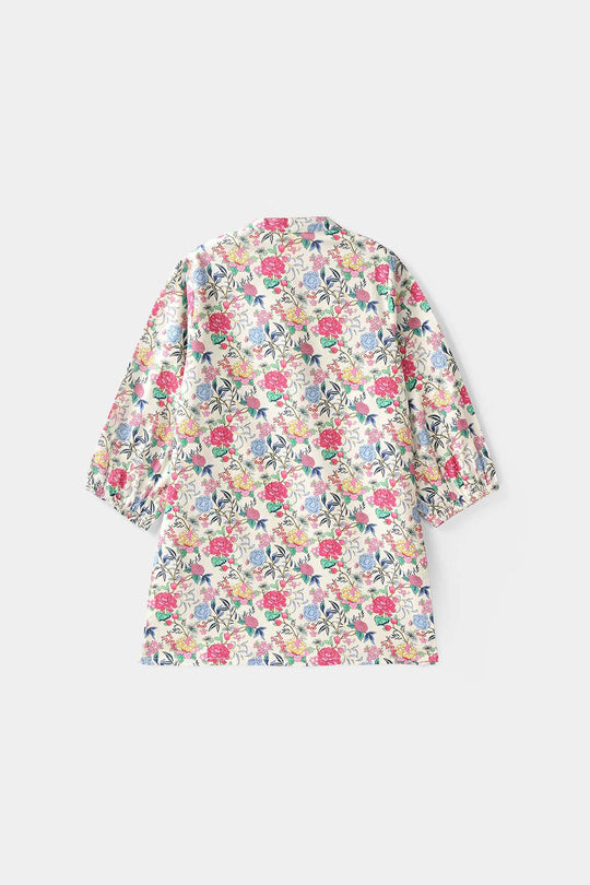 Girls Cotton Printed 2Pcs Flora - Multi