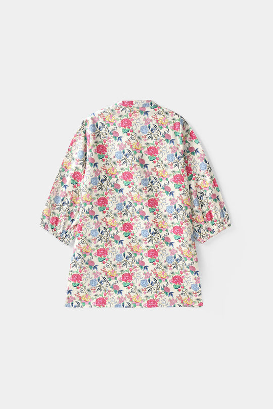 Girls Cotton Printed 2Pcs Floral - Multi