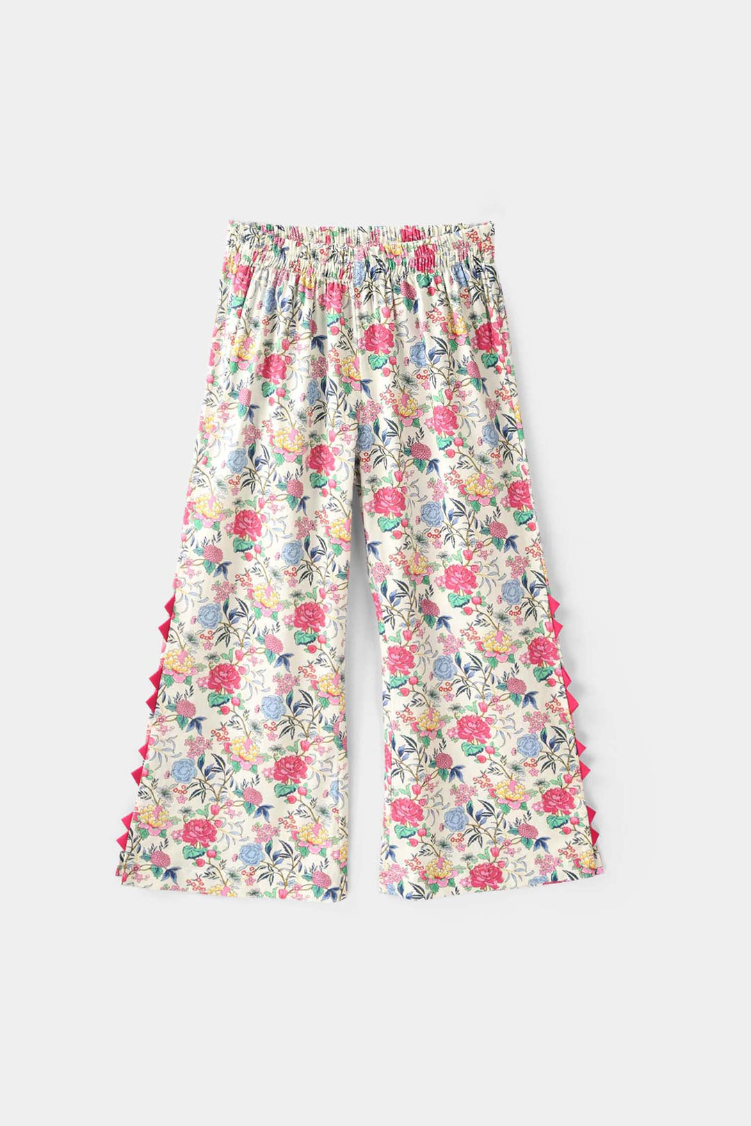 Girls Cotton Printed 2Pcs Flora - Multi