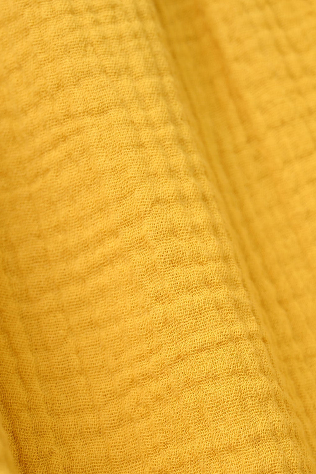 Infant Girls Cotton Casual Frock - Yellow