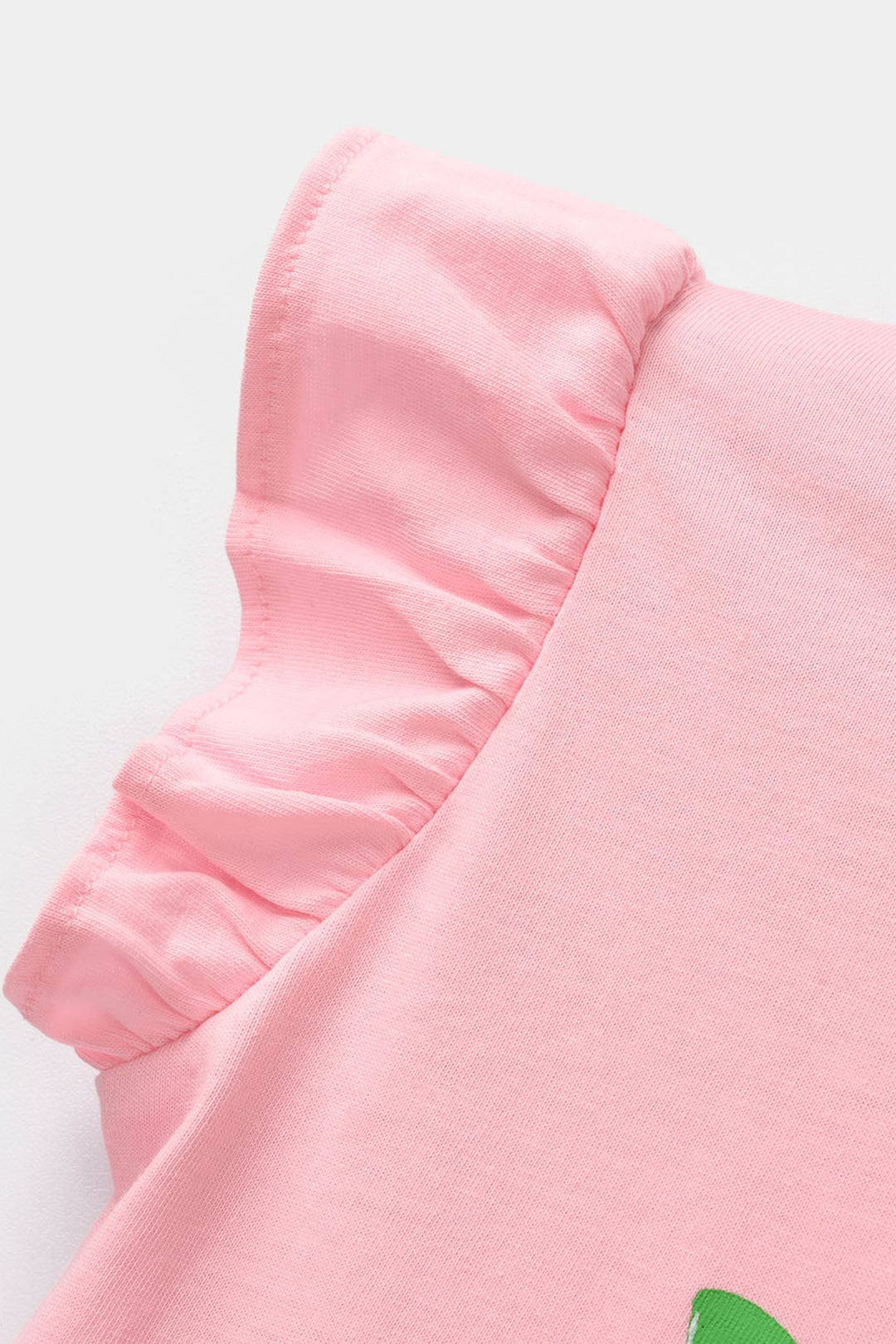 Infant Girls Cotton Jersey T-Shirt - Pink