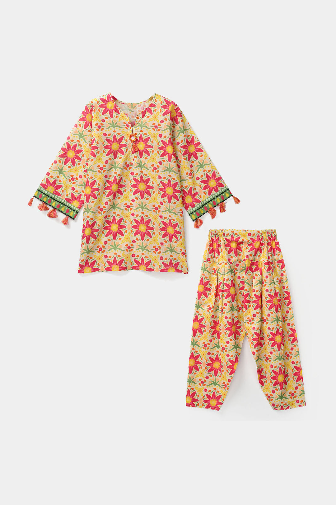 Teens Girls Cotton Printed