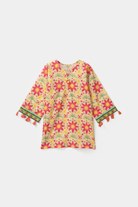 Teens Girls Cotton Printed