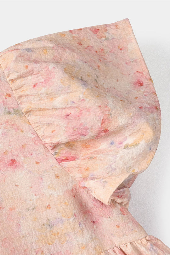 Girls Cotton CO-Ord Set - Multi