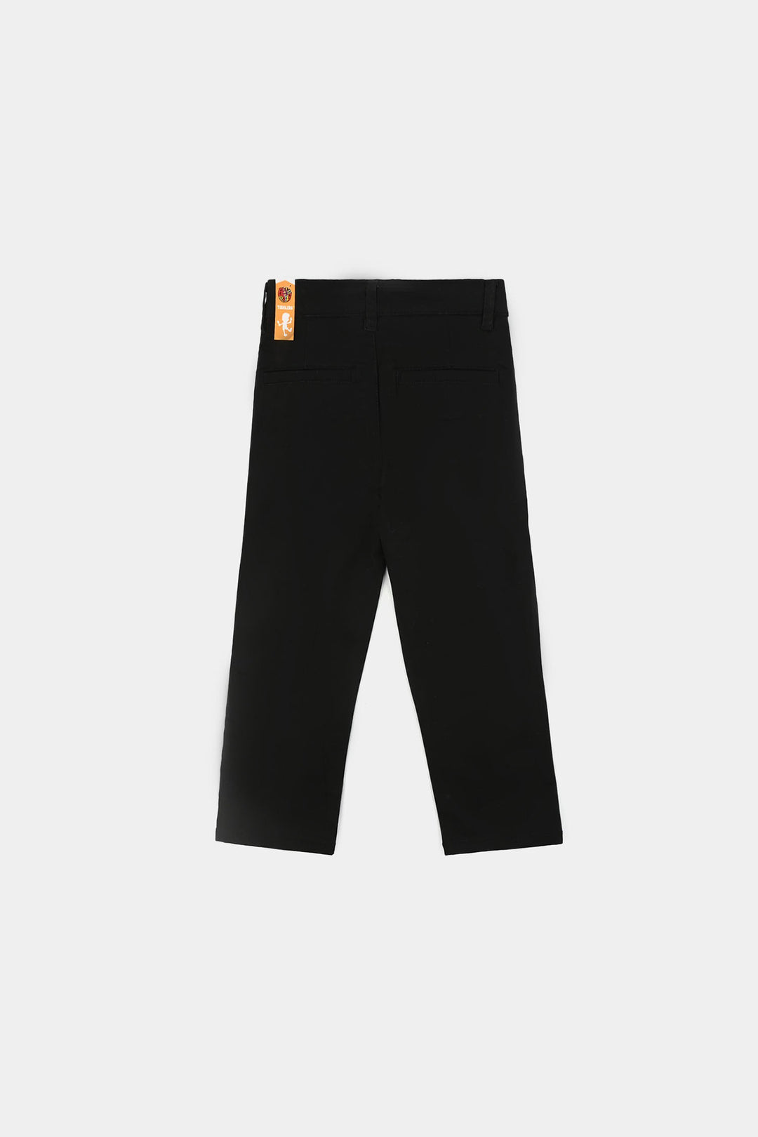 Boys Twill Pants Basic - Black