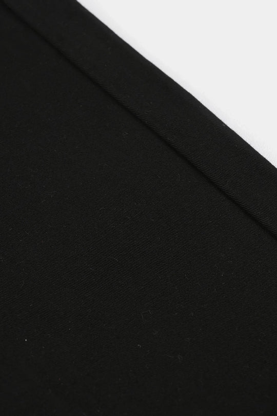 Boys Twill Pants Basic - Black