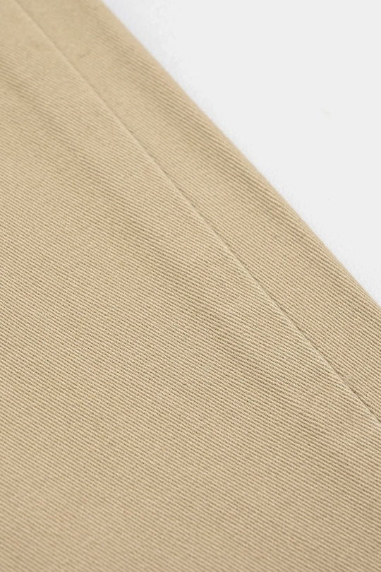 Boys Twill Pants Basic - Beige