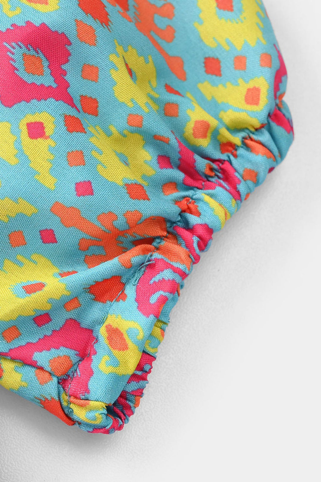 Girls Poly Mesh Printed 2Pcs Blossom - Multi